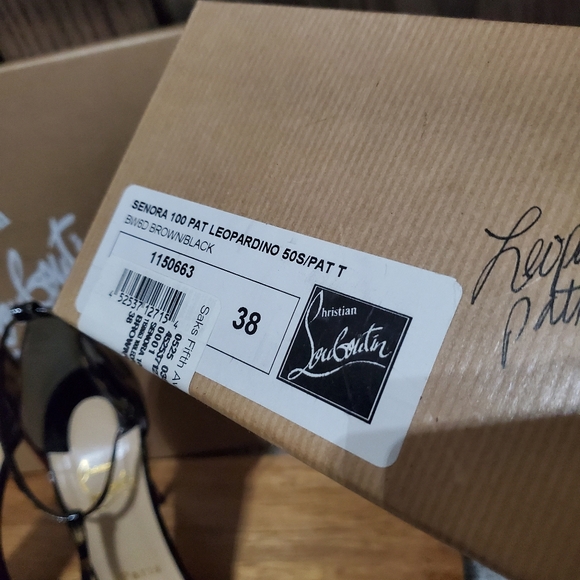 NIB Christian Louboutin Senora Leopard Pump - Picture 4 of 6